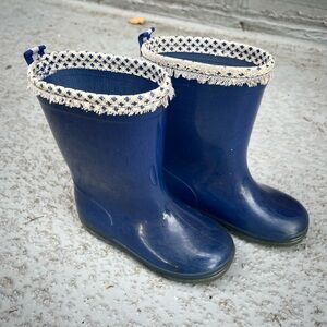 Kids Blue Rain Boots